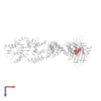 Modified residue CRO in PDB entry 5lel, assembly 1, top view.