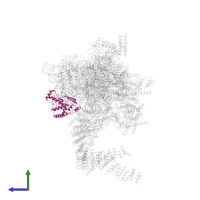 Pre-mRNA-splicing factor SLT11 in PDB entry 5lj3, assembly 1, side view.