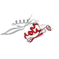 The deposited structure of PDB entry 5lmn contains 1 copy of Pfam domain PF03719 (Ribosomal protein S5, C-terminal domain) in Small ribosomal subunit protein uS5. Showing 1 copy in chain E.