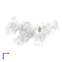 complex I in PDB entry 5luf, assembly 1, top view.