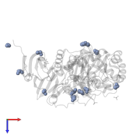 1,2-ETHANEDIOL in PDB entry 5m1i, assembly 1, top view.