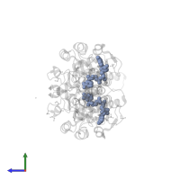 NICOTINAMIDE-ADENINE-DINUCLEOTIDE in PDB entry 5mh6, assembly 2, side view.