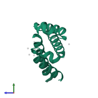RecQ-like DNA helicase BLM in PDB entry 5mk5, assembly 1, side view.