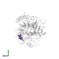 Modified residue TPO in PDB entry 5n1m, assembly 1, side view.