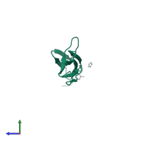 CCN family member 3 in PDB entry 5nb8, assembly 2, side view.