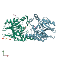3D model of 5nde from PDBe