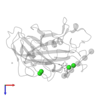 CHLORIDE ION in PDB entry 5nls, assembly 1, top view.