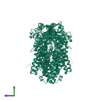 Anoctamin-10 in PDB entry 5oc9, assembly 1, side view.