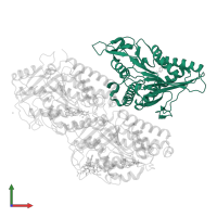 Kinesin-like protein KIF18A in PDB entry 5ogc, assembly 1, front view.