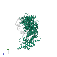 Condensin complex subunit 3 in PDB entry 5oqn, assembly 1, side view.
