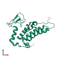 Nuclear autoantigen Sp-100 in PDB entry 5px1, assembly 1, front view.