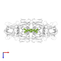 N-[(5-bromo-1,3-thiazol-2-yl)carbamoyl]-5-(2-methylpropyl)thiophene-2-sulfonamide in PDB entry 5q03, assembly 1, top view.