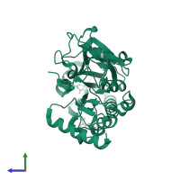 DNA cross-link repair 1A protein in PDB entry 5q1z, assembly 1, side view.