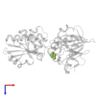 MALONATE ION in PDB entry 5q37, assembly 1, top view.