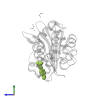 3-(4-methoxyphenyl)benzoic acid in PDB entry 5qac, assembly 1, side view.