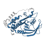 The deposited structure of PDB entry 5qfm contains 1 copy of Pfam domain PF00102 (Protein-tyrosine phosphatase) in Tyrosine-protein phosphatase non-receptor type 1. Showing 1 copy in chain A.