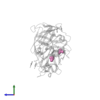 DIMETHYL SULFOXIDE in PDB entry 5sal, assembly 1, side view.