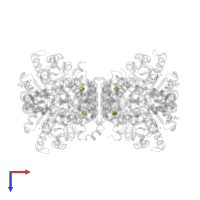 1,6-di-O-phosphono-beta-D-fructofuranose in PDB entry 5scb, assembly 1, top view.