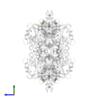 1,6-di-O-phosphono-beta-D-fructofuranose in PDB entry 5sci, assembly 1, side view.