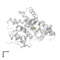 MAGNESIUM ION in PDB entry 5si1, assembly 1, top view.