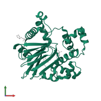 TCP pilus virulence regulatory protein in PDB entry 5suw, assembly 1, front view.