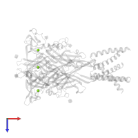 MAGNESIUM ION in PDB entry 5svt, assembly 1, top view.