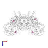 (4S)-2-METHYL-2,4-PENTANEDIOL in PDB entry 5sx3, assembly 1, top view.