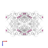 1,2-ETHANEDIOL in PDB entry 5tnx, assembly 1, top view.