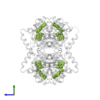 NICOTINAMIDE-ADENINE-DINUCLEOTIDE in PDB entry 5ugs, assembly 1, side view.