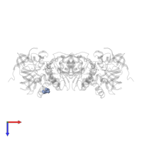 (4R)-2-METHYLPENTANE-2,4-DIOL in PDB entry 5vn1, assembly 2, top view.