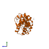 Signal recognition particle subunit SRP72 in PDB entry 5wrv, assembly 1, side view.