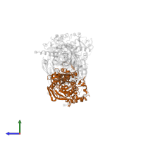 Taste receptor type 1 member 3 in PDB entry 5x2o, assembly 2, side view.