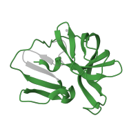 The deposited structure of PDB entry 5x45 contains 4 copies of Pfam domain PF00947 (Picornavirus core protein 2A) in Protease 2A. Showing 1 copy in chain B.