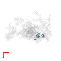 Pre-mRNA-splicing factor RBM22 in PDB entry 5xjc, assembly 1, top view.