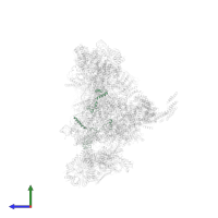 Pre-mRNA-splicing factor SLU7 in PDB entry 5xjc, assembly 1, side view.