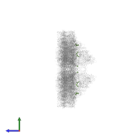 DIGALACTOSYL DIACYL GLYCEROL (DGDG) in PDB entry 5xnm, assembly 1, side view.