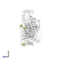 SULFATE ION in PDB entry 5y3a, assembly 2, side view.