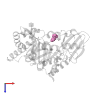 (4S)-2-METHYL-2,4-PENTANEDIOL in PDB entry 5z3s, assembly 1, top view.