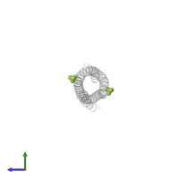 SULFATE ION in PDB entry 6adz, assembly 1, side view.