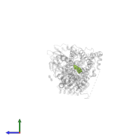 N-[(2E)-3,7-dimethylocta-2,6-dien-1-yl]-N'-[(1R,3S,5R,7R)-tricyclo[3.3.1.1~3,7~]dec-2-yl]ethane-1,2-diamine in PDB entry 6ajg, assembly 1, side view.