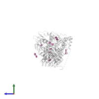 DODECYL-BETA-D-MALTOSIDE in PDB entry 6ajg, assembly 1, side view.