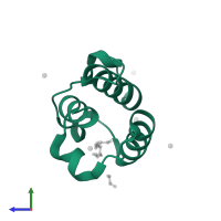 Polyketide synthase Pks13 in PDB entry 6d8j, assembly 1, side view.