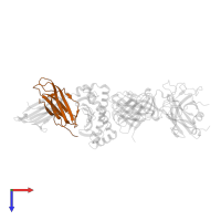 Beta-2-microglobulin in PDB entry 6dkp, assembly 1, top view.