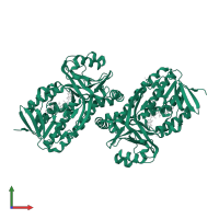 FAD-binding domain-containing protein in PDB entry 6dll, assembly 1, front view.