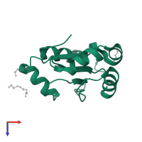 Thiol:disulfide interchange protein DsbD in PDB entry 6dnu, assembly 1, top view.