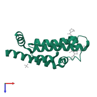 ATPase family AAA domain-containing protein 2 in PDB entry 6ept, assembly 1, top view.