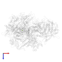 MAGNESIUM ION in PDB entry 6eu3, assembly 1, top view.