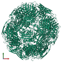 Imidazoleglycerol-phosphate dehydratase 2, chloroplastic in PDB entry 6ezj, assembly 1, front view.