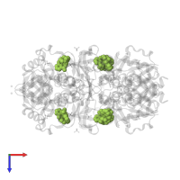 Tb-Xo4 in PDB entry 6f2f, assembly 1, top view.
