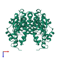 GST N-terminal domain-containing protein in PDB entry 6f66, assembly 1, top view.